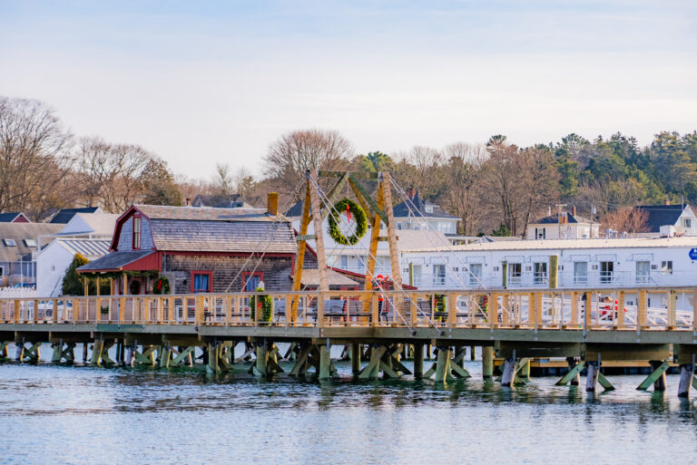 Downtown Boothbay Harbor Holiday Decoration